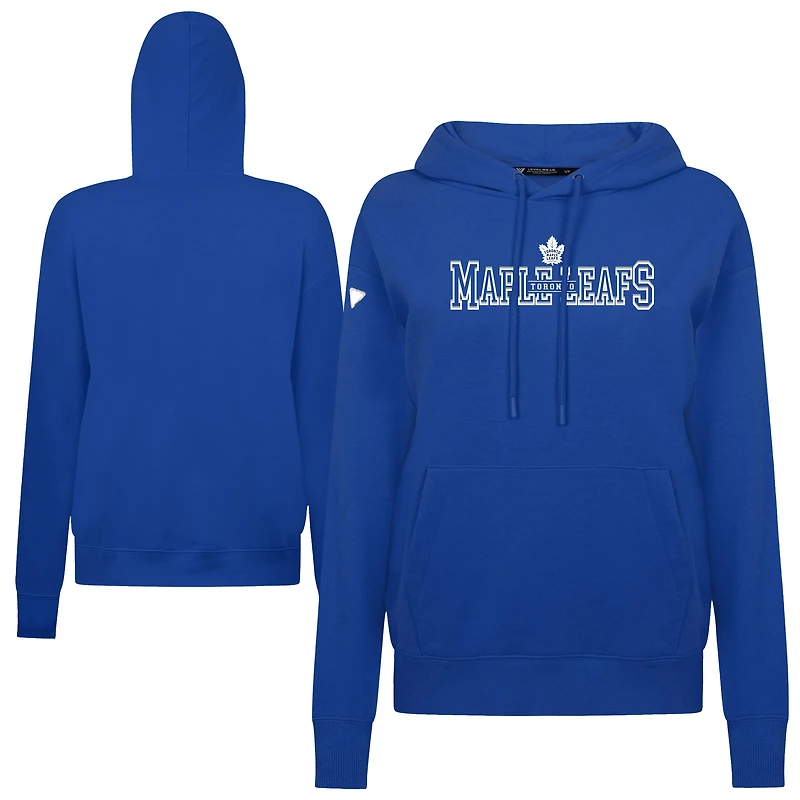 Women's Levelwear Royal Toronto Maple Leafs Adorn Journey Pullover Hoodie