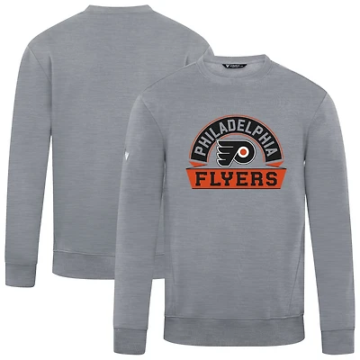 Men's Levelwear Philadelphia Flyers Zane Banner Arch Pullover Sweatshirt