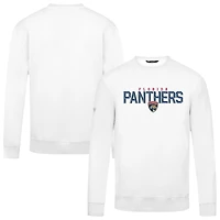 Men's Levelwear White Florida Panthers Zane Carve Pullover Sweatshirt