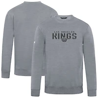 Men's Levelwear Gray Los Angeles Kings Zane Carve Pullover Sweatshirt