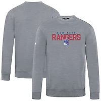 Men's Levelwear New York Rangers Zane Carve Pullover Sweatshirt