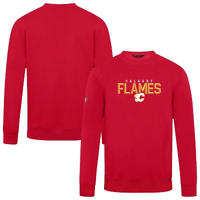 Men's Levelwear Calgary Flames Zane Carve Pullover Sweatshirt