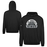 Men's Levelwear Black Los Angeles Kings Contact Banner Arch Pullover Hoodie