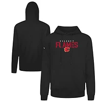 Men's Levelwear Calgary Flames Podium Carve Pullover Hoodie