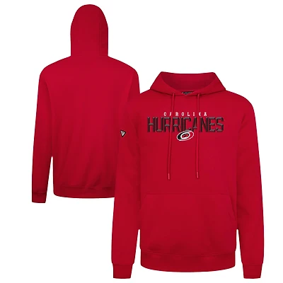 Men's Levelwear Carolina Hurricanes Podium Carve Pullover Hoodie