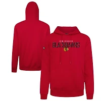 Men's Levelwear Chicago Blackhawks Podium Carve Pullover Hoodie