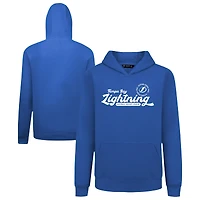 Youth Levelwear Royal Tampa Bay Lightning Podium Monument Pullover Hoodie
