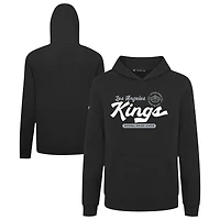 Youth Levelwear Black Los Angeles Kings Podium Monument Pullover Hoodie