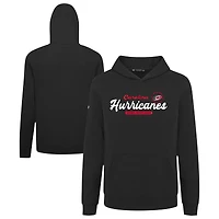 Youth Levelwear Black Carolina Hurricanes Podium Monument Pullover Hoodie