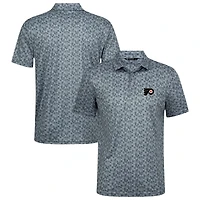 Men's Levelwear Gray Philadelphia Flyers Frost Polo