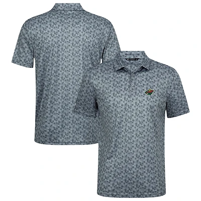 Men's Levelwear Gray Minnesota Wild Frost Polo