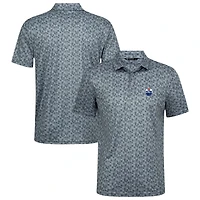 Men's Levelwear Gray Edmonton Oilers Frost Polo