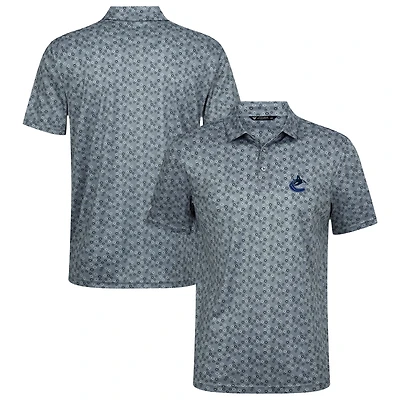 Men's Levelwear Gray Vancouver Canucks Frost Polo