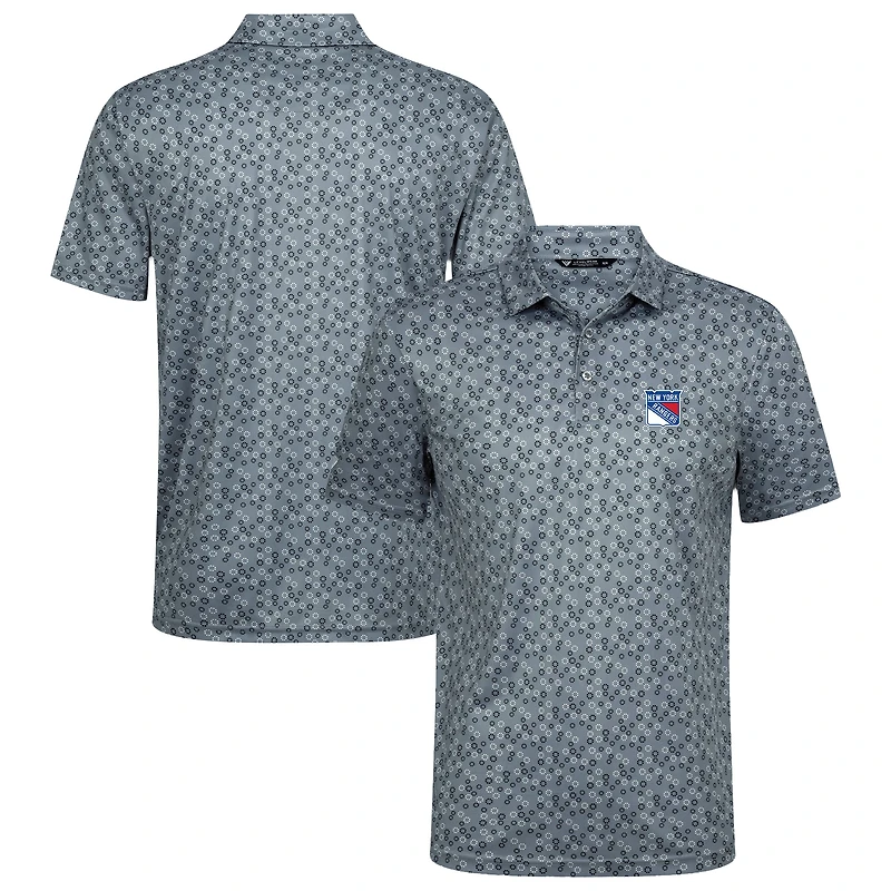 Men's Levelwear Gray New York Rangers Frost Polo