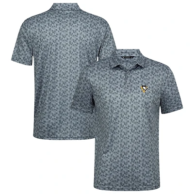Men's Levelwear Gray Pittsburgh Penguins Frost Polo