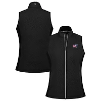 Women's Levelwear Black Columbus Blue Jackets Sandra Full-Zip Vest