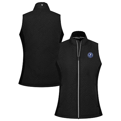 Women's Levelwear Black Tampa Bay Lightning Sandra Full-Zip Vest