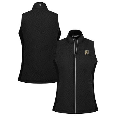 Women's Levelwear Black Vegas Golden Knights Sandra Full-Zip Vest