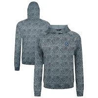 Men's Levelwear Gray Seattle Kraken Albatross Raglan Pullover Hoodie