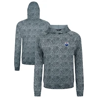Men's Levelwear Gray Edmonton Oilers Albatross Raglan Pullover Hoodie