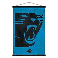 Carolina Panthers 24" x 35" Poster with Magnetic Frame
