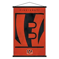 Cincinnati Bengals 24" x 35" Poster with Magnetic Frame