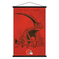 Cleveland Browns 24" x 35" Poster with Magnetic Frame
