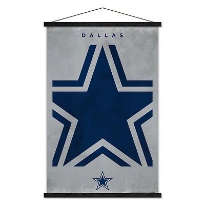 Dallas Cowboys 24" x 35" Poster with Magnetic Frame