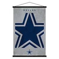 Dallas Cowboys 24" x 35" Poster with Magnetic Frame