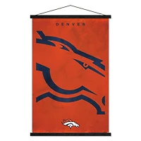 Denver Broncos 24" x 35" Poster with Magnetic Frame
