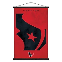 Houston Texans 24" x 35" Poster with Magnetic Frame
