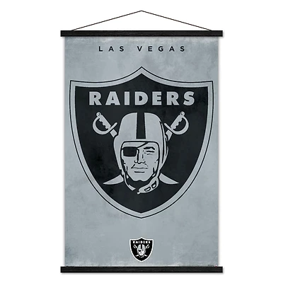 Las Vegas Raiders 24" x 35" Poster with Magnetic Frame