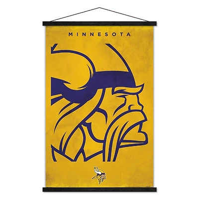 Minnesota Vikings 24" x 35" Poster with Magnetic Frame