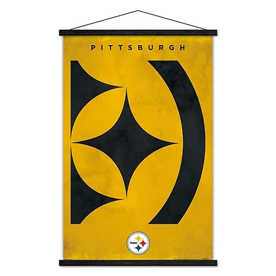 Pittsburgh Steelers 24" x 35" Poster with Magnetic Frame