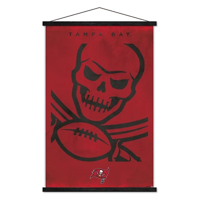 Tampa Bay Buccaneers 24" x 35" Poster with Magnetic Frame