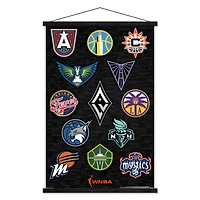 WNBA 24" x 35" Poster with Magnetic Frame