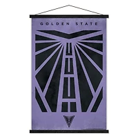 Golden State Valkyries 24" x 35" Poster with Magnetic Frame