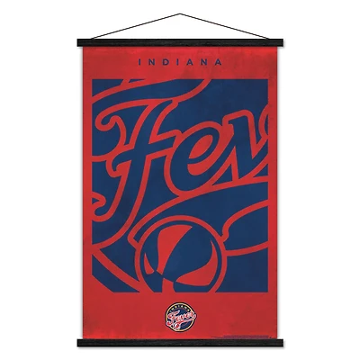 Indiana Fever 24" x 35" Poster with Magnetic Frame