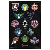 WNBA 24" x 36" Framed Poster