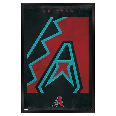 Arizona Diamondbacks 24" x 36" Framed Poster