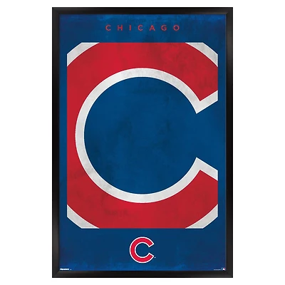 Chicago Cubs 24" x 36" Framed Poster