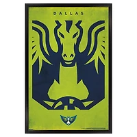 Dallas Wings 24" x 36" Framed Poster