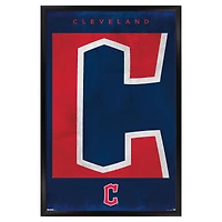 Cleveland Guardians 24" x 36" Framed Poster
