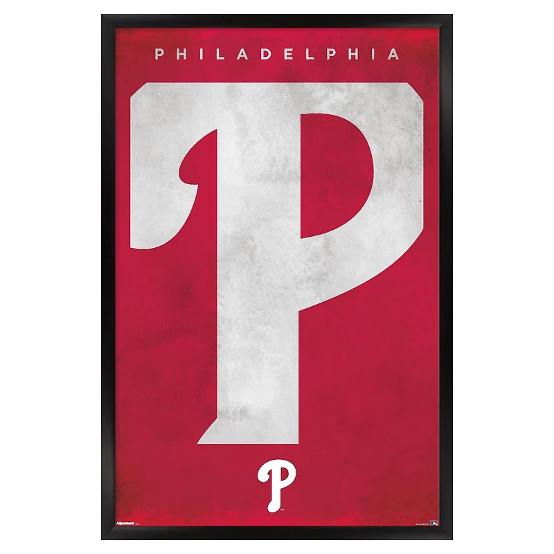 Philadelphia Phillies 24" x 36" Framed Poster
