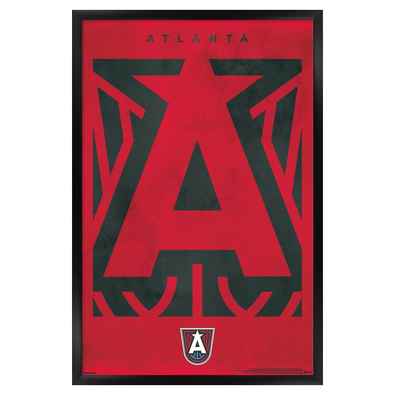 Atlanta Dream 24" x 36" Framed Poster