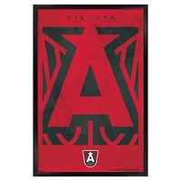 Atlanta Dream 24" x 36" Framed Poster