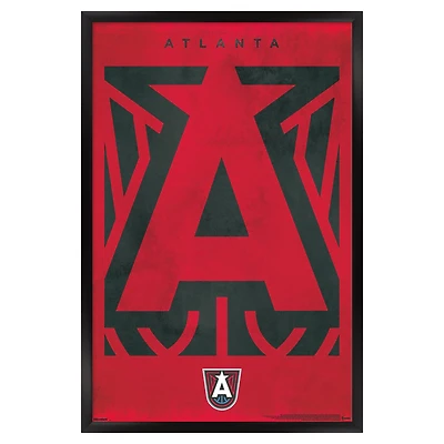 Atlanta Dream 24" x 36" Framed Poster