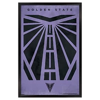 Golden State Valkyries 24" x 36" Framed Poster