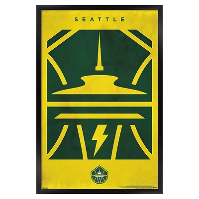 Seattle Storm 24" x 36" Framed Poster