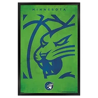 Minnesota Lynx 24" x 36" Framed Poster